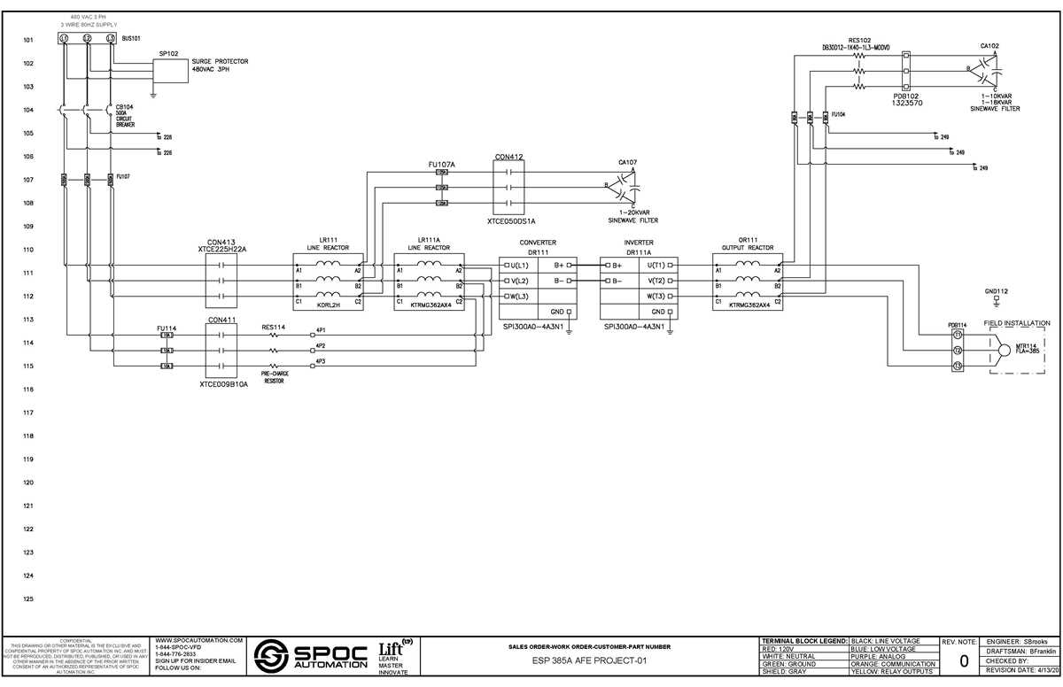 reading a wiring diagram