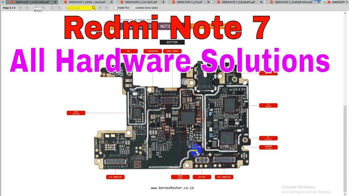 redmi note 7 schematic diagram