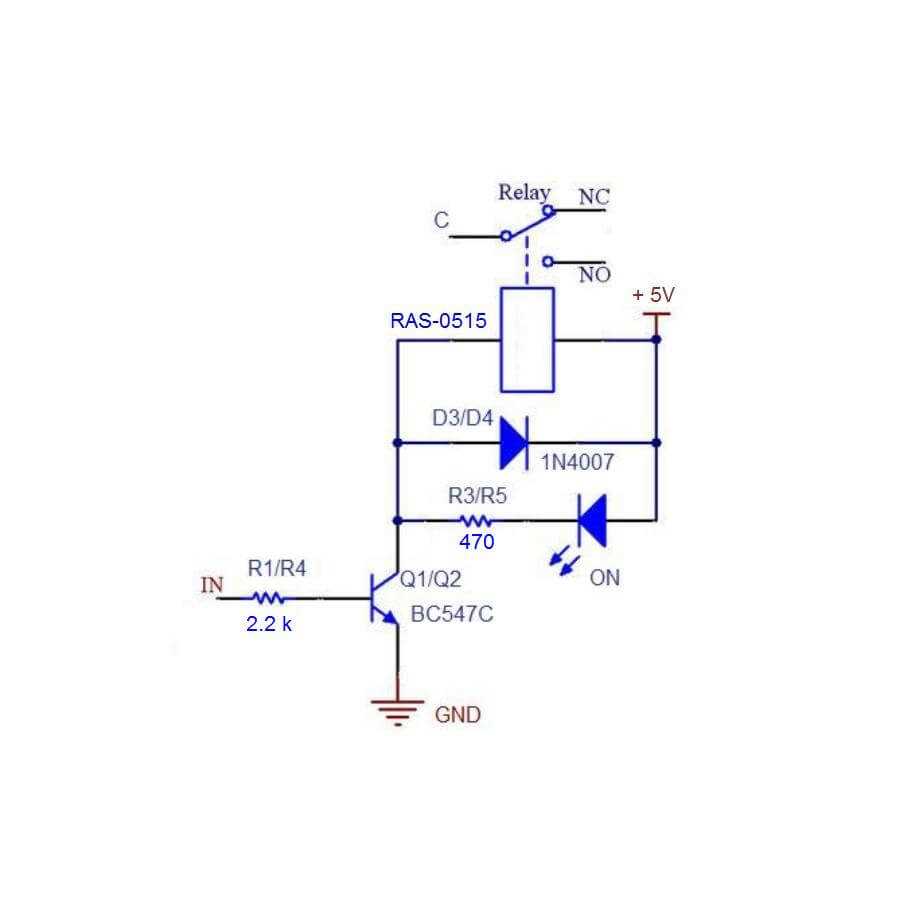relay board circuit diagram