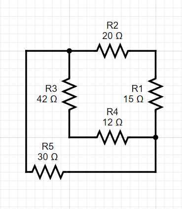 resistance schematic diagram