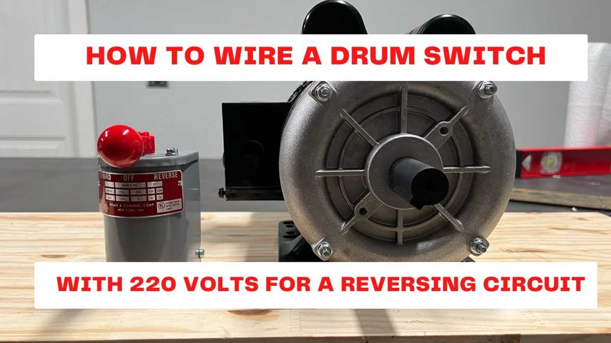 reversing drum switch wiring diagram