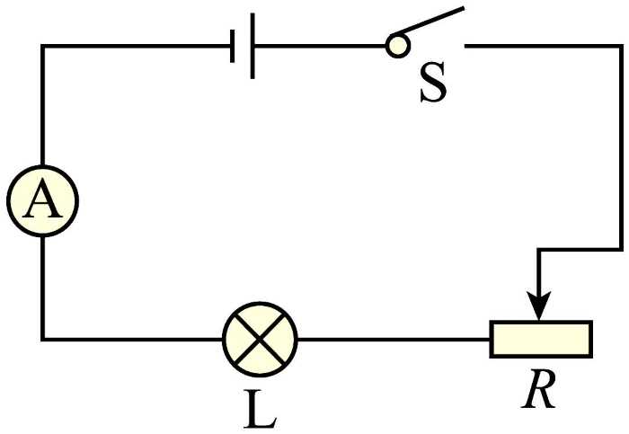 rheostat circuit diagram