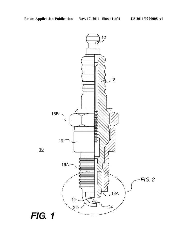 spark plug schematic diagram