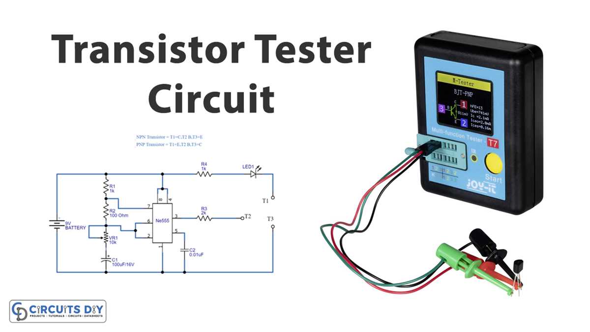 electronic component tester circuit diagram electronic component tester circuit diagram