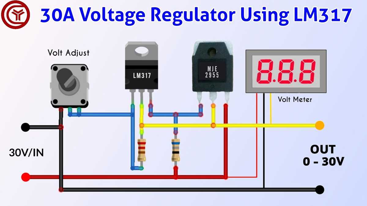 lm317 schematic diagram