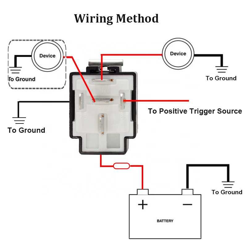 12 volt automotive relay wiring diagram 12 volt automotive relay wiring diagram