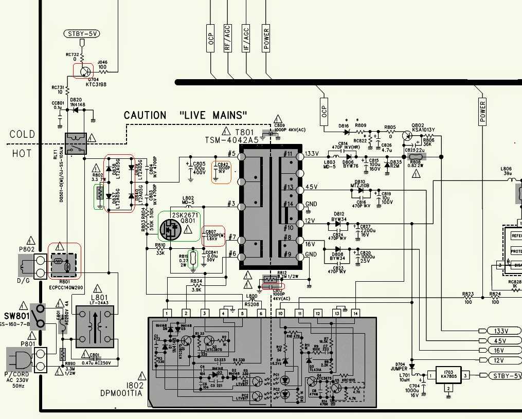 smps schematic circuit diagram