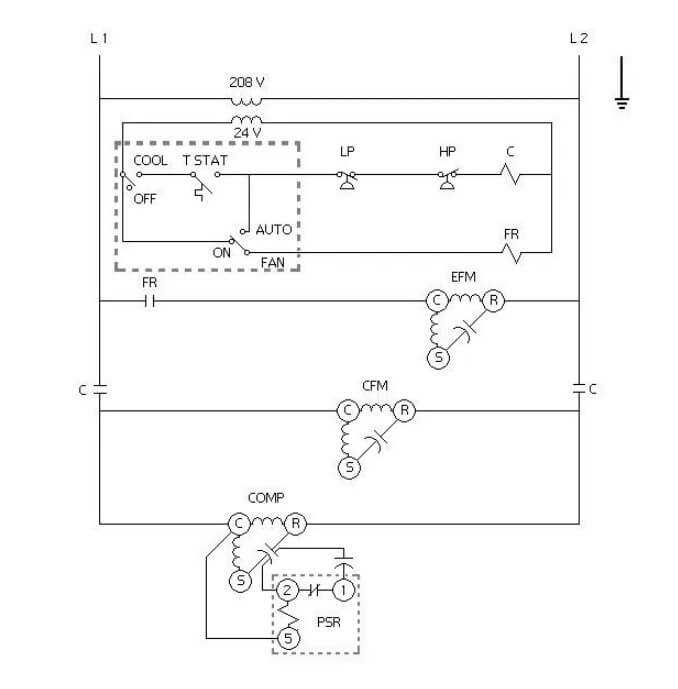 ac capacitor diagram wiring ac capacitor diagram wiring