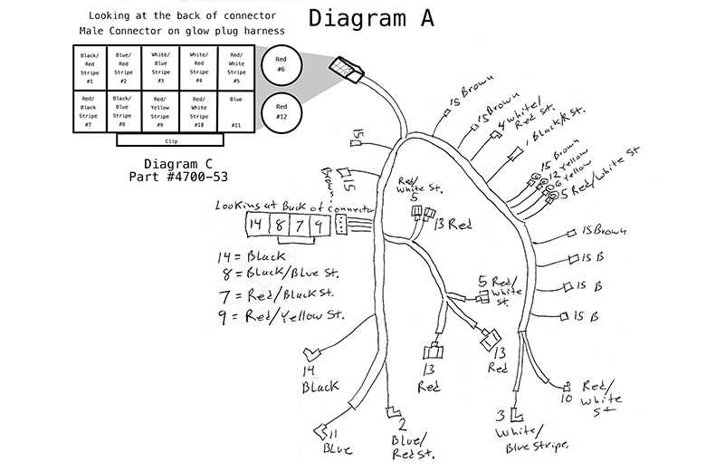 1995 7.3 glow plug relay wiring diagram