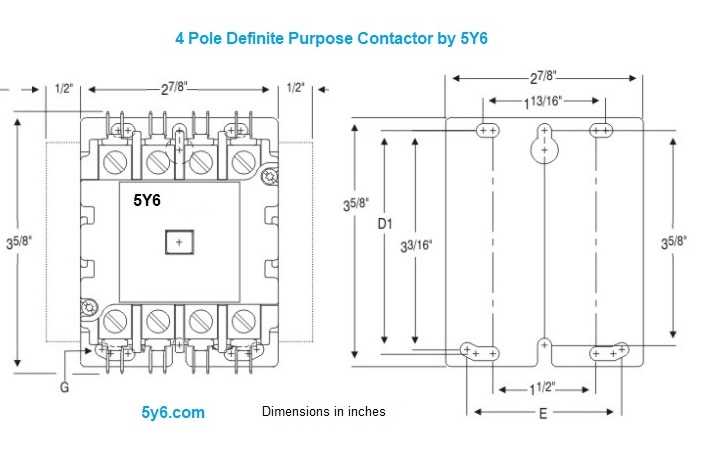 definite purpose contactor wiring diagram