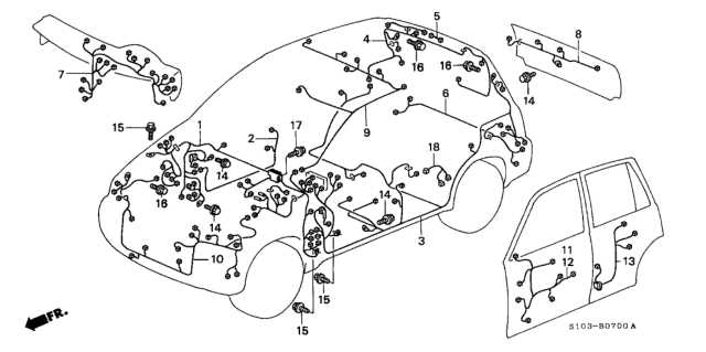 1998 honda crv stereo wiring diagram