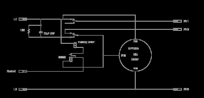 american rotary phase converter wiring diagram