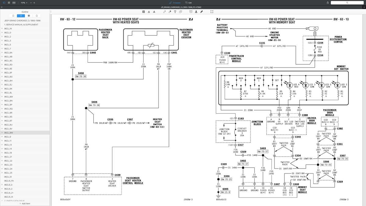 1998 jeep grand cherokee wiring diagram