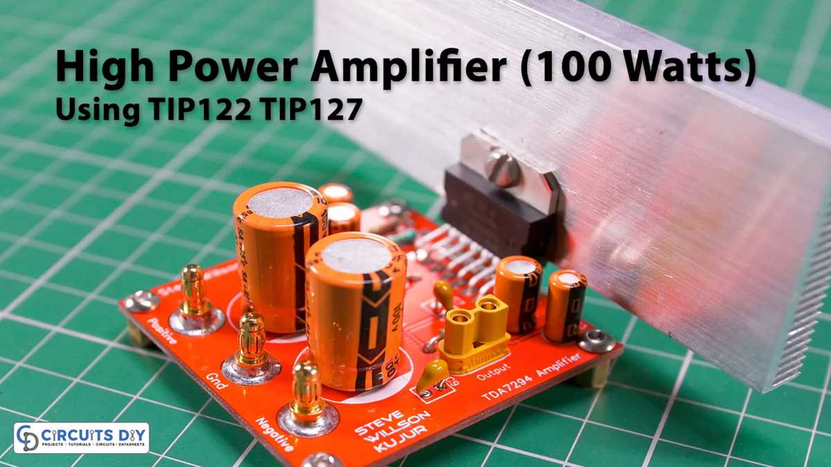 tip122 transistor circuit diagram
