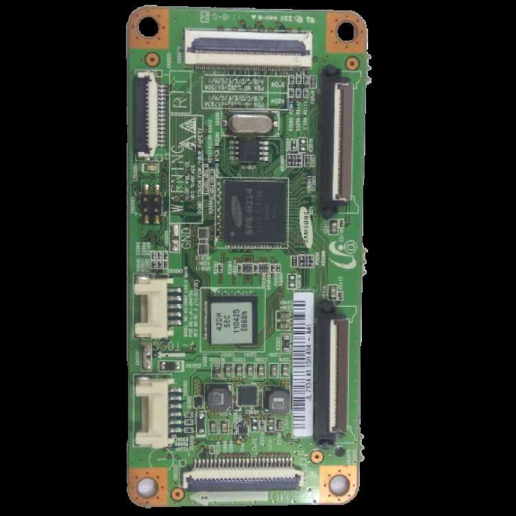 samsung t con board schematic diagram