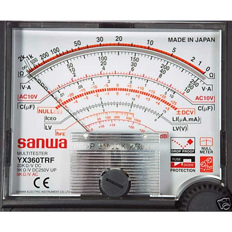 sanwa yx360trf schematic diagram