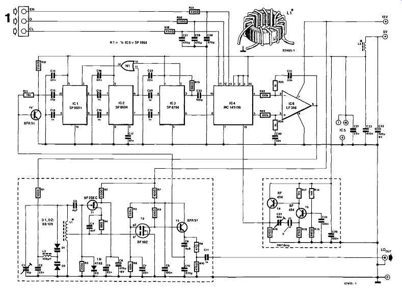schematic diagram for a 144 440 linear amp
