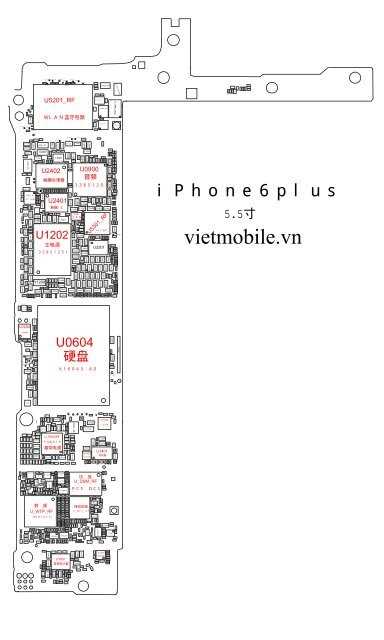 schematic diagram iphone 6s plus