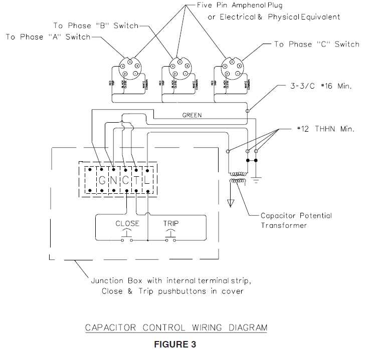 schematic diagram of capacitor bank controller