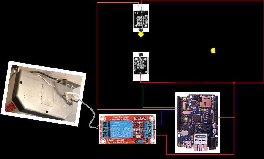 schematic diagram of garage dooor opener