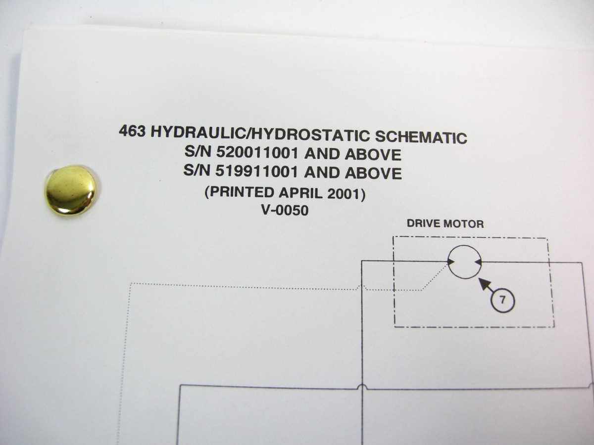schematic diagram of international powershift crawler hydraulic system