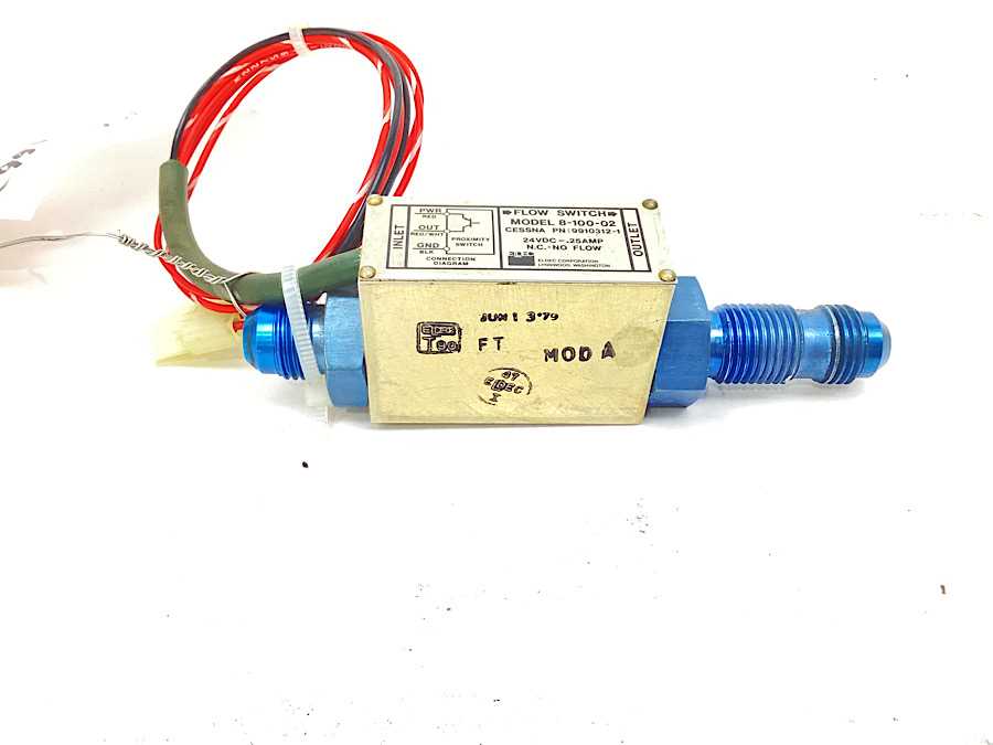 schematic diagram of no flow switch