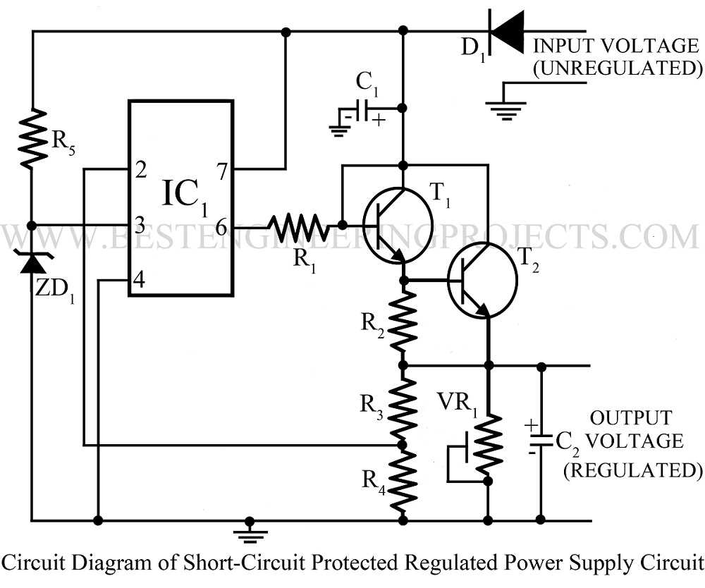 schematic diagram power supply