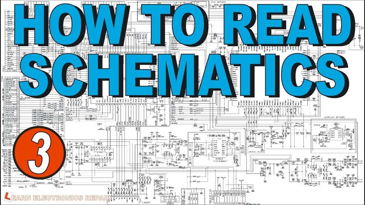 schematic diagrams are used to show the