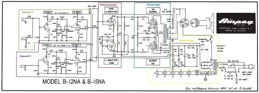 schematic diagrams for ampeg bass amps schematic diagrams for ampeg bass amps