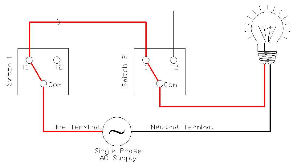 schematic lighting wiring diagrams
