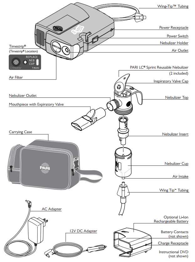 schematic trek parts diagram