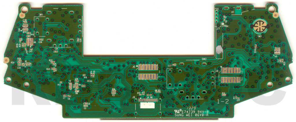 schematic xbox one controller circuit board diagram