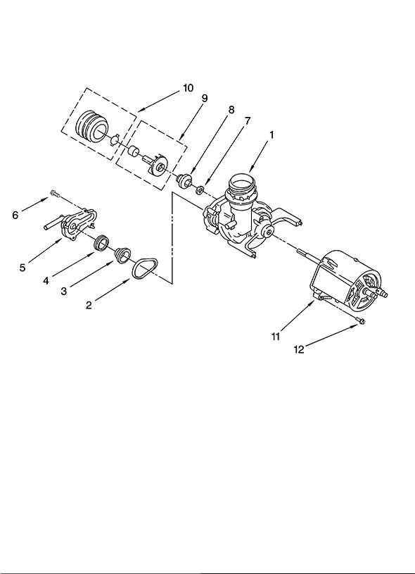 schematics diagram of dishwash pump her
