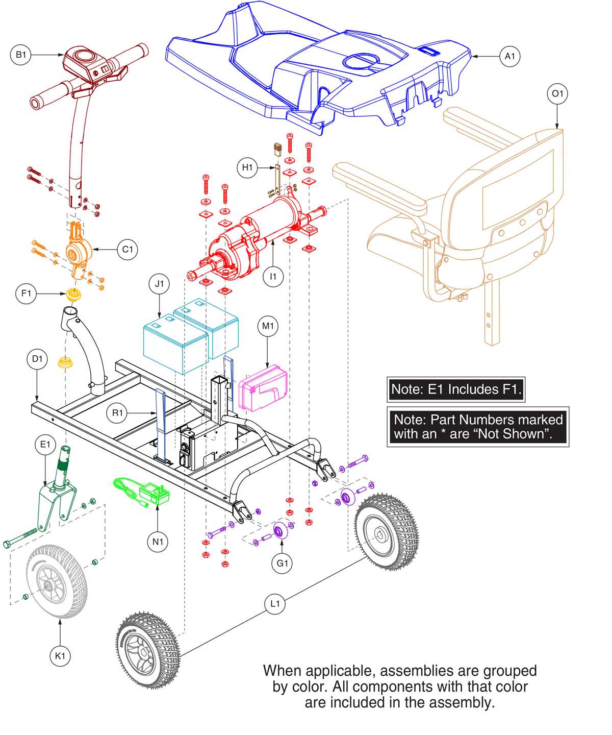 scooter schematic diagram