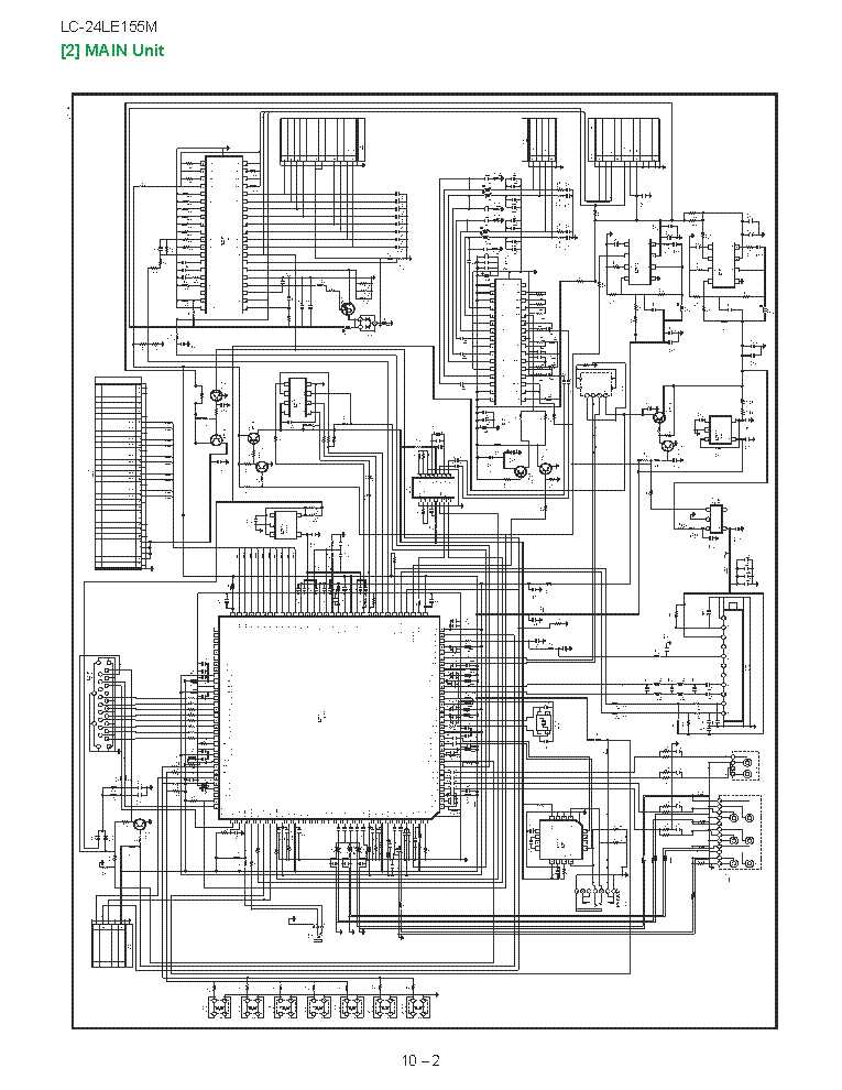 sharp lcd tv schematic diagram