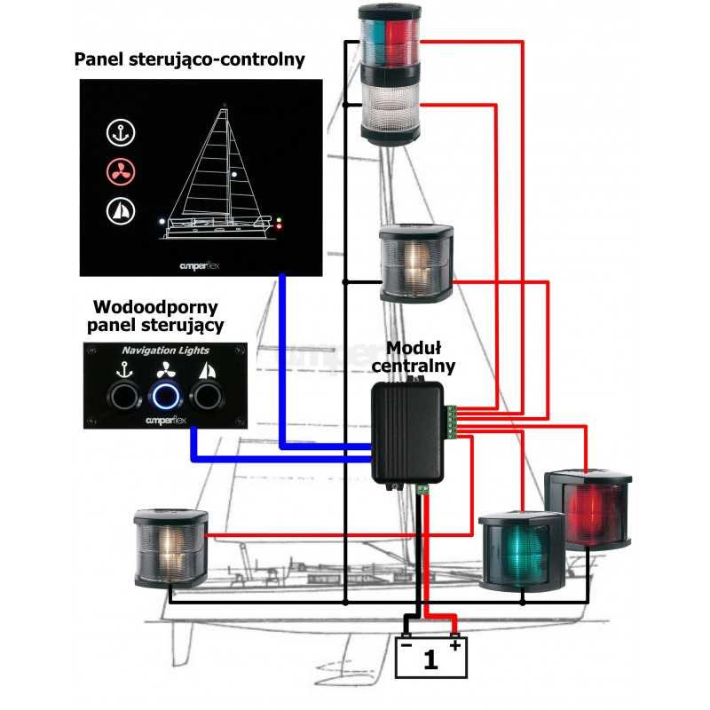 ship navigation light circuit diagram
