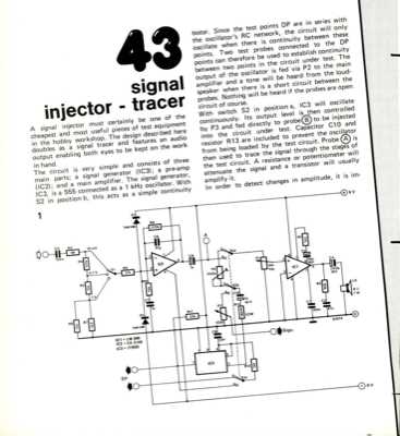 signal injector schematic diagram