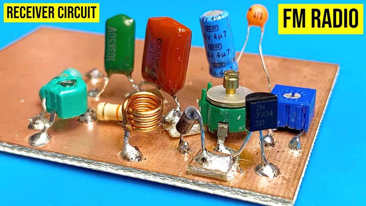 simple fm receiver circuit diagram