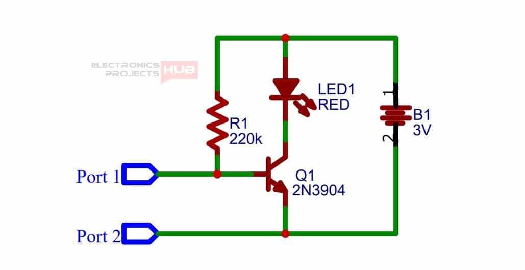 simple soil moisture sensor circuit diagram