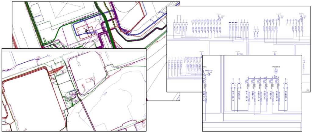gis schematic diagram