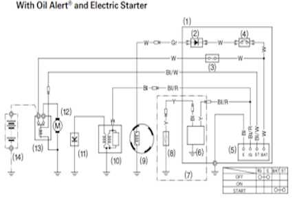 honda gx340 wiring diagram honda gx340 wiring diagram