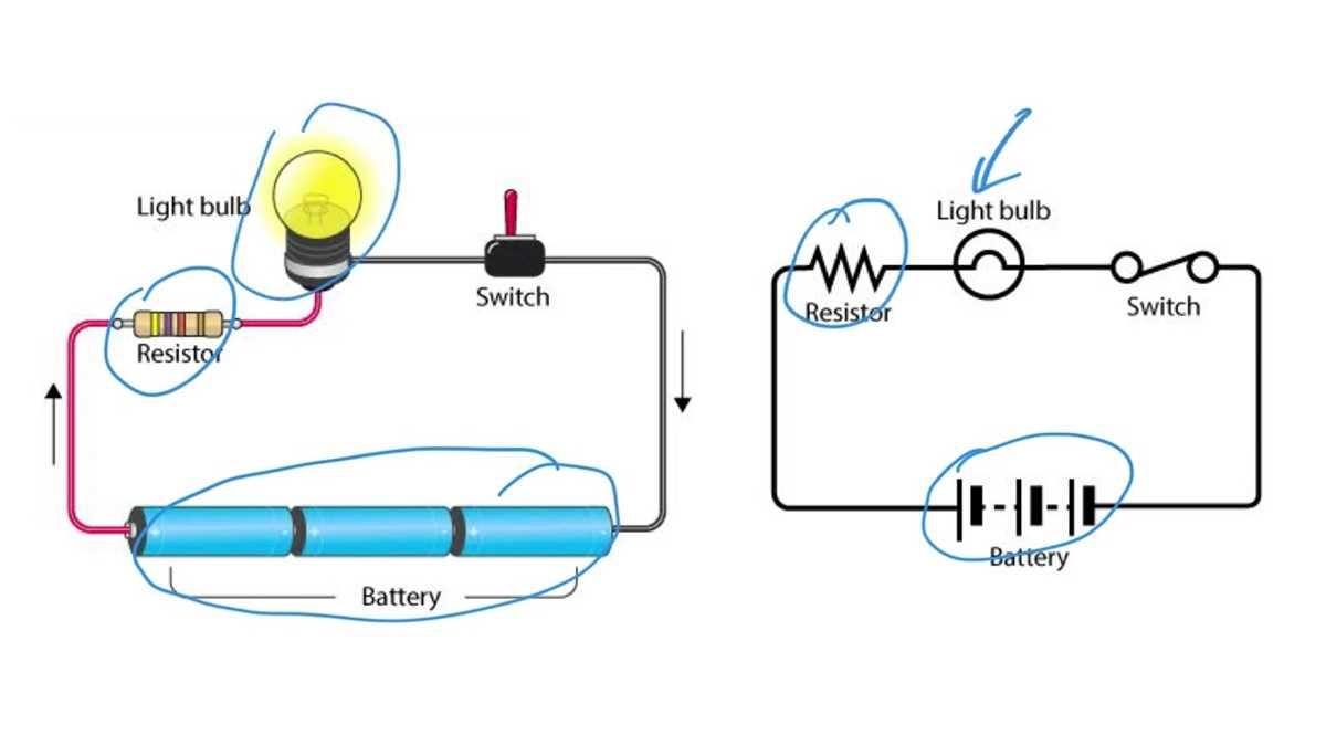 bulb symbol circuit diagram