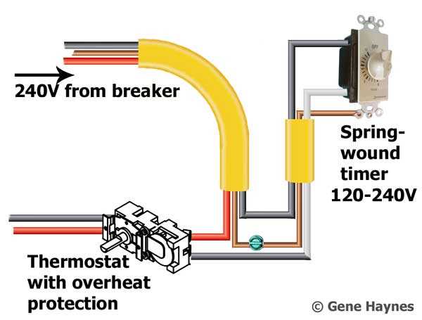 cadet heater wiring diagram