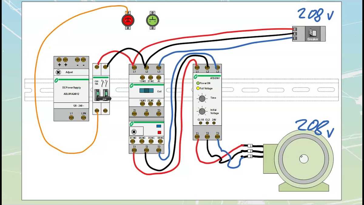 soft start wiring diagram soft start wiring diagram