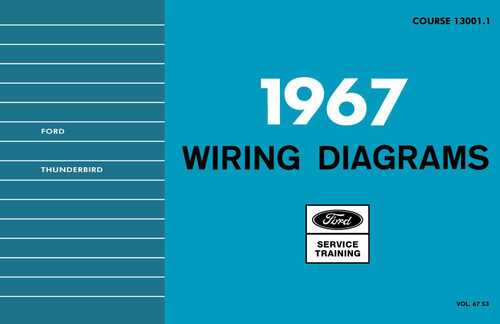 1965 thunderbird wiring diagram