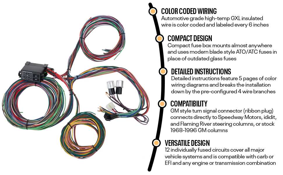speedway 12 circuit wiring harness diagram