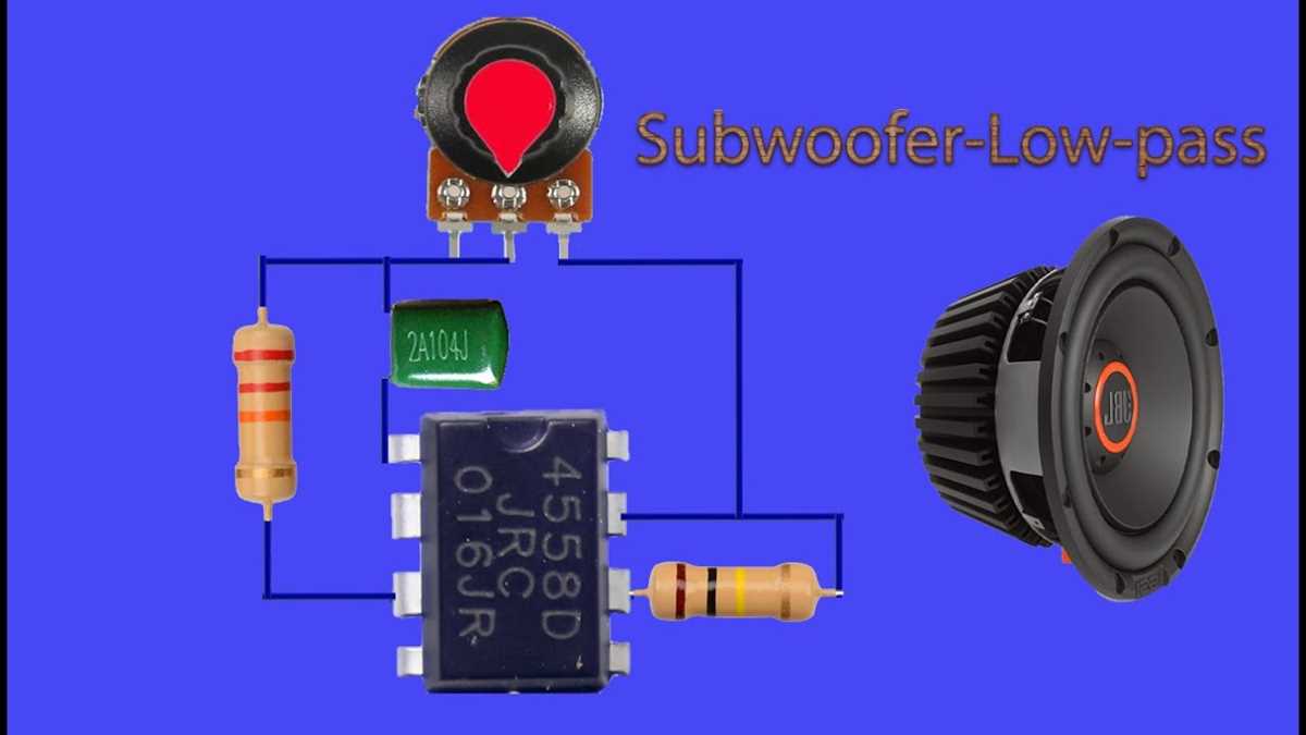 simple subwoofer circuit diagram simple subwoofer circuit diagram