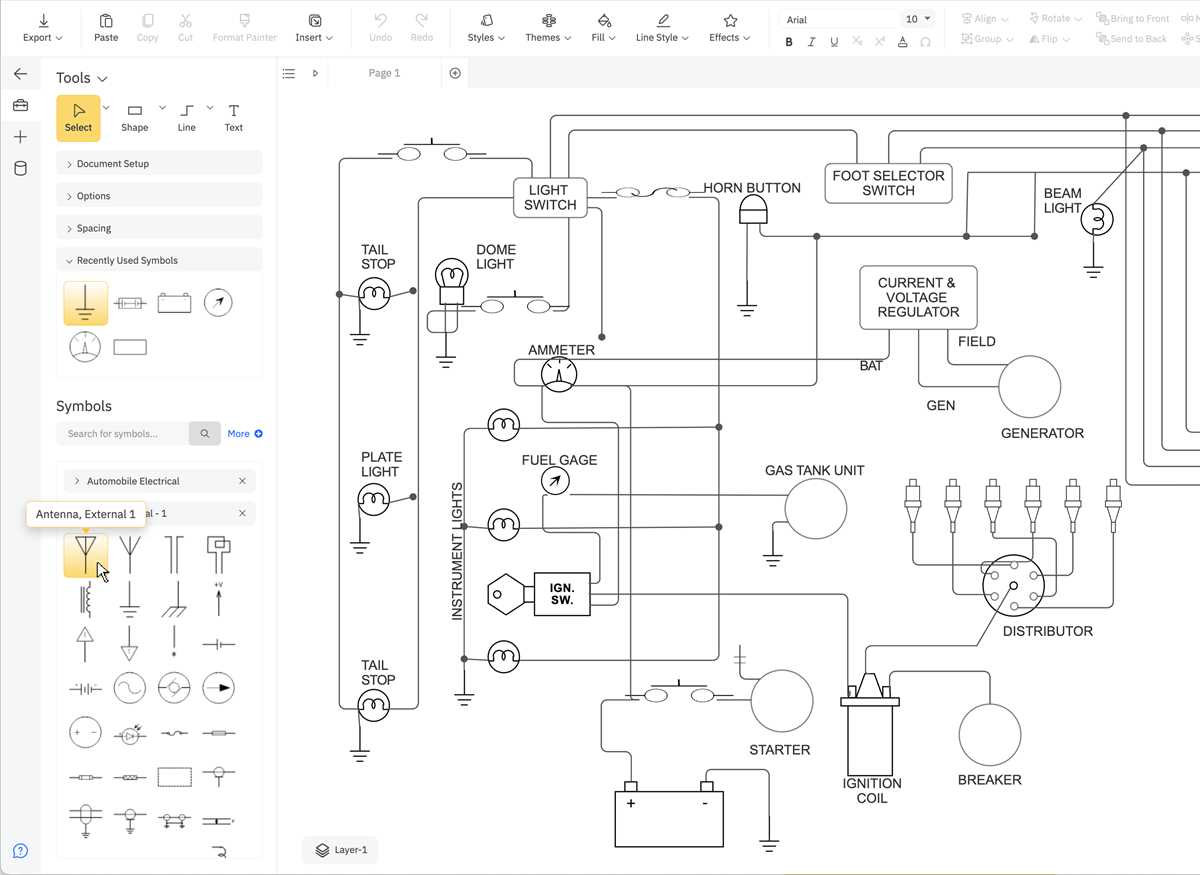 standard wiring diagram symbols
