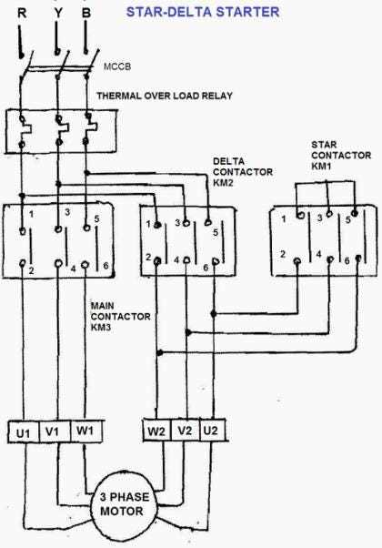 star delta starter with timer circuit diagram star delta starter with timer circuit diagram