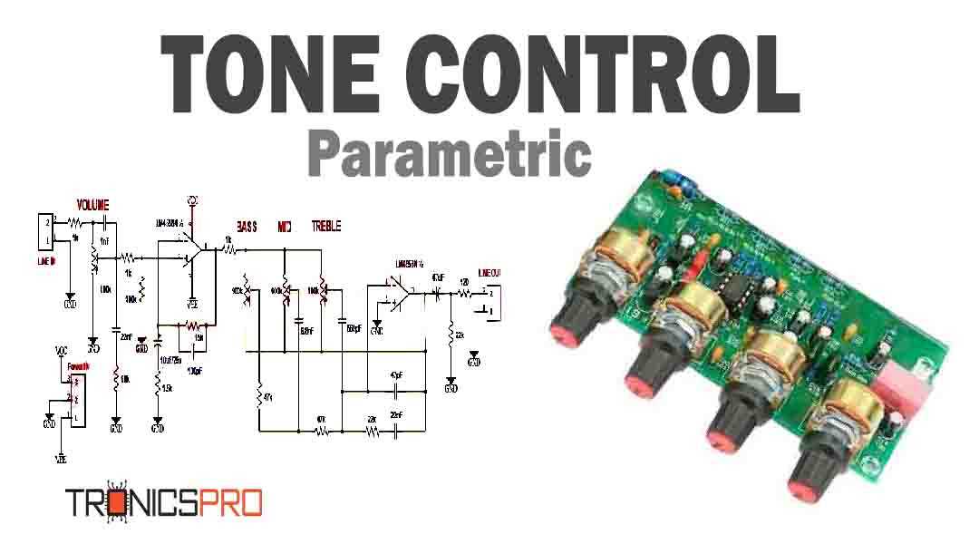 stereo tone control circuit diagram